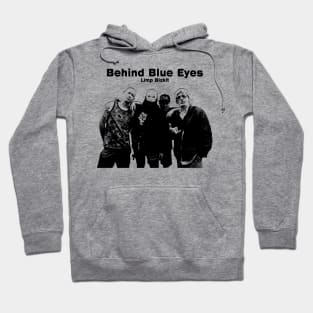 Blue Eyes Vintage // Pencil Sketch Hoodie